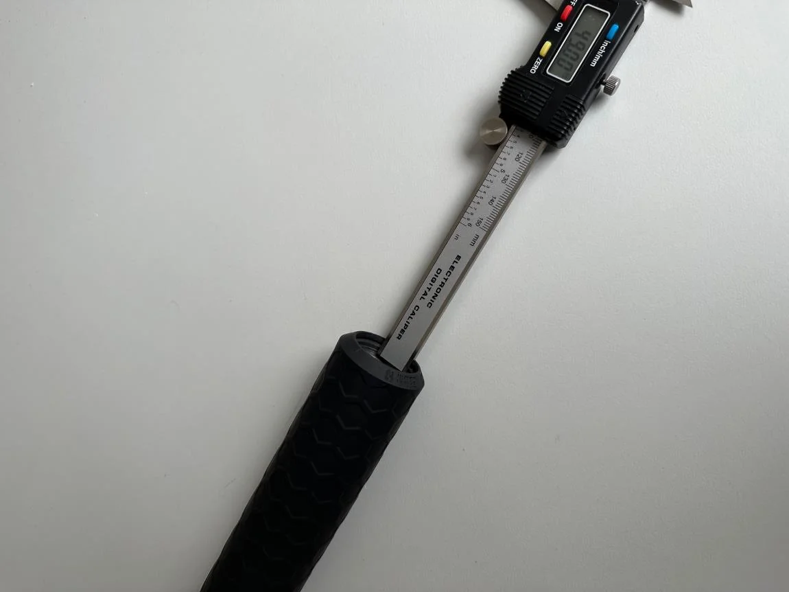 Schritt 5: 49mm POM-Ring Nut Maß prüfen