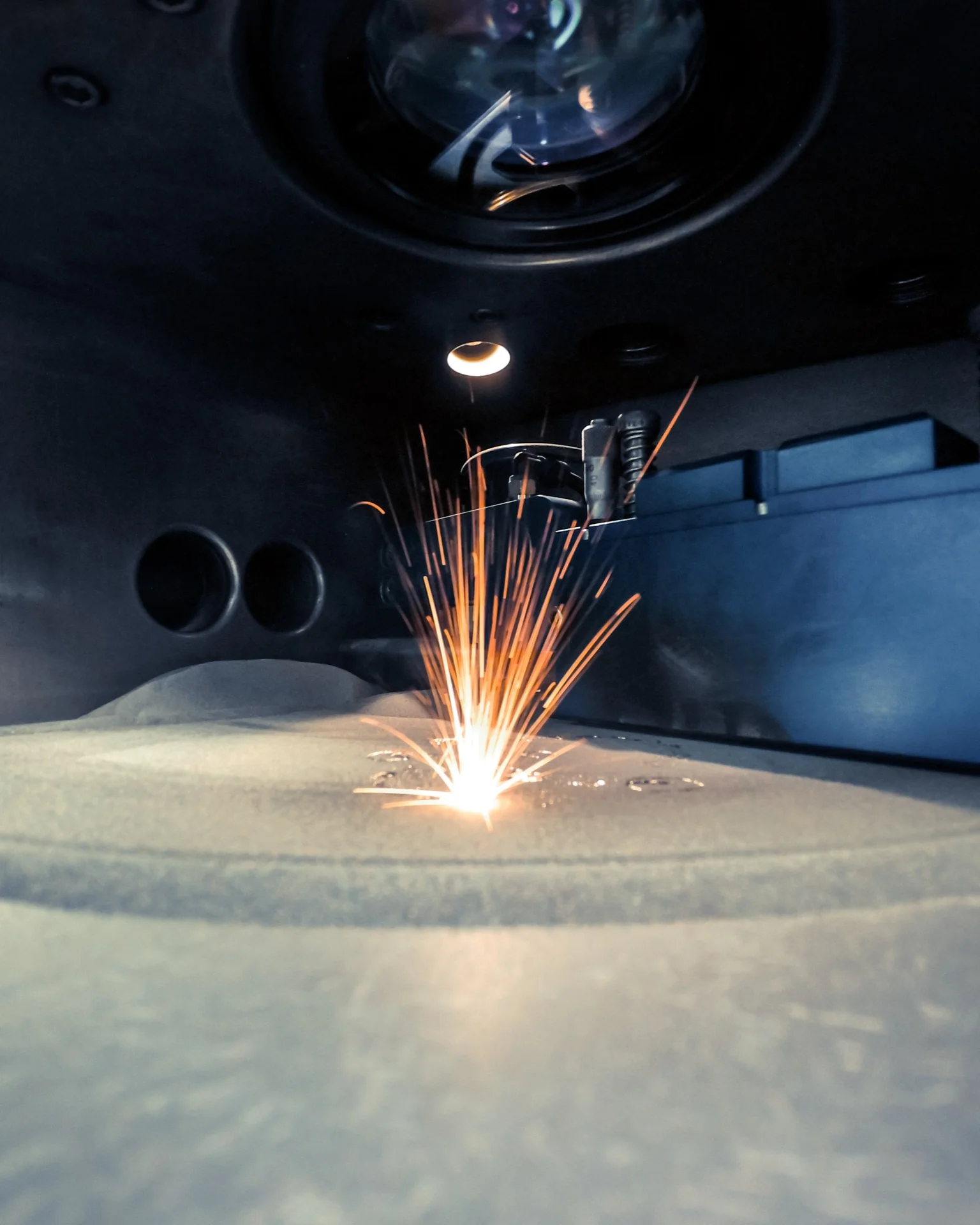 Vanward 3D-Druck Titan Grade 5 Schalldämpfer Detailansicht