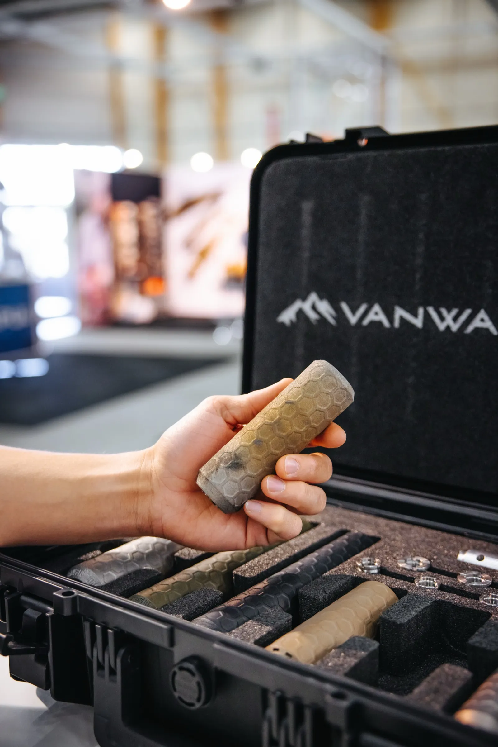 Vanward Ultra Light Schalldämpfer – Titan-Oberfläche nach Dauerbelastung